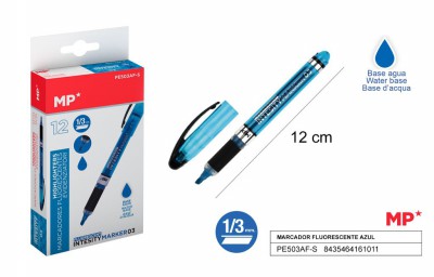[8435464161011] PENNARELLO FLUORESCENTE BLU