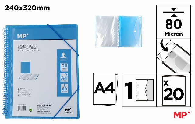 [8435464162292] PORTALISTINI PERSONALIZZABILI CON 20 BUSTE