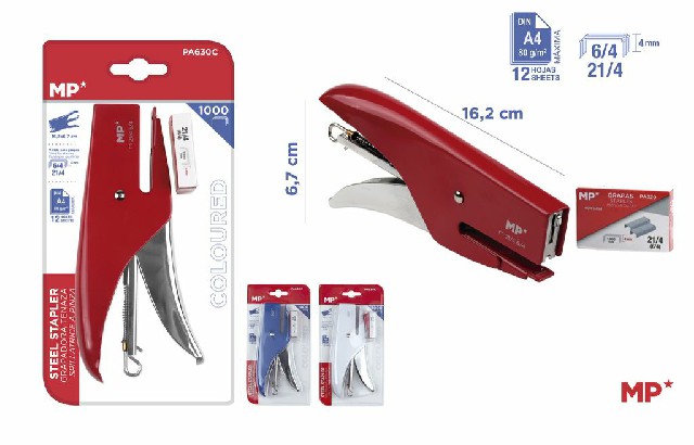 [8435464163145] PINZATRICE 16.2*6.7CM 6/4 21/4 METAL COL.ASS. +