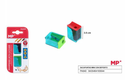 [8435464165644] TEMPERAMATITE DOPPIO FORO CON SERBATOIO 35MM CO