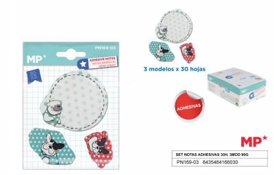 [8435464166030] SET DI NOTE ADESIVE 30H.3MOD 90G MP