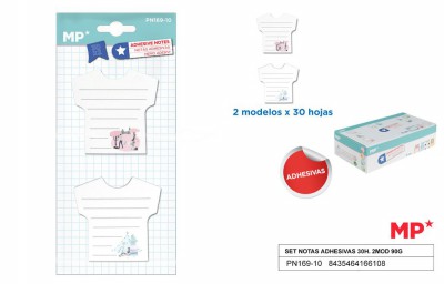 [8435464166108] SET DI NOTE ADESIVE 30H.2MOD 90G