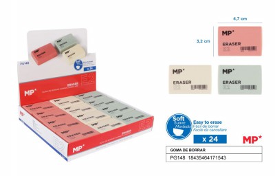 [8435464171546] GOMMA DI CANCELLARE ADATTABILE A MATITA 25P