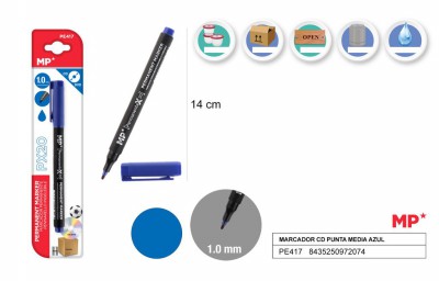 [8435464173175] MARCATORE CD/DVD 1.0MM BLU