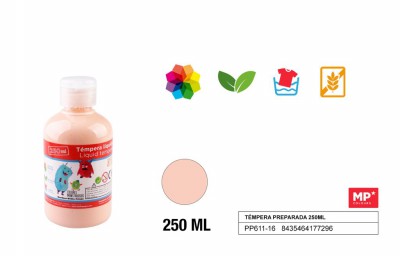 [8435464177296] TEMPERA IN BOTTIGLIA ROSA CARNE 250ML