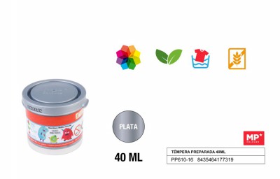 [8435464177319] TEMPERA IN VASETTO ARGENTO 40ML