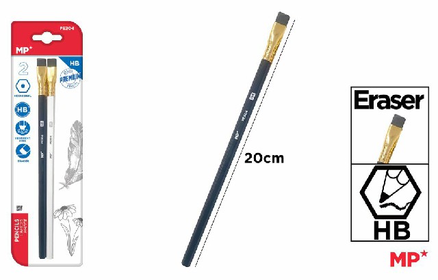 [8435464220732] MATITE HB CON GOMMINO 2PZ