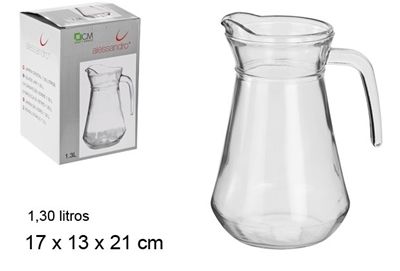 [8435509100067] BROCCA ACQUA IN VETRO 1,3 L.