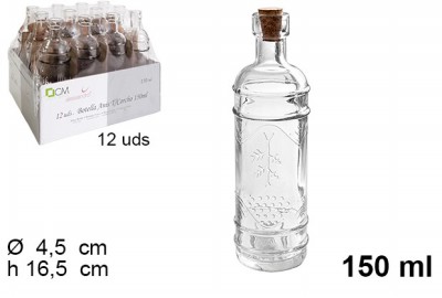 [8435509116341] BOTTIGLIA VETRO 150ML