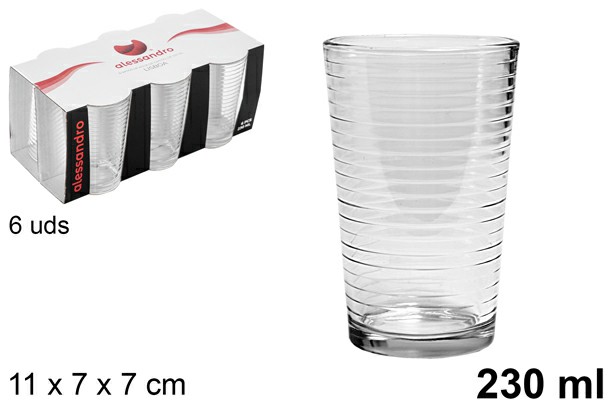 [8435509116860] BICCHIERE LISBOA 230ML