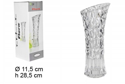 [8435509118185] VASO FIORI VETRO 30CM