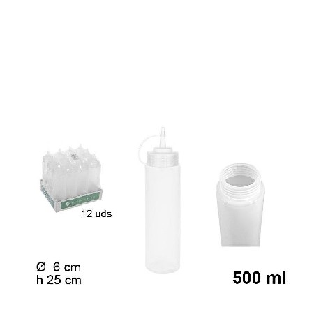 [8435509127859] BOTTIGLIA PER SALSE 500ML