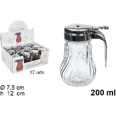 [8435509176345] MIELERA IN VETRO DIAMANTE 200ML