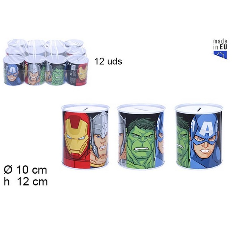 [8435509180977] HUCHA METAL AVENGERS 10X12CM