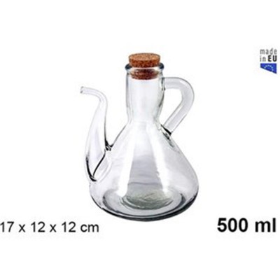 [8435509186498] OLIERA DI VETRO 500ML TAPPON SUGHERO