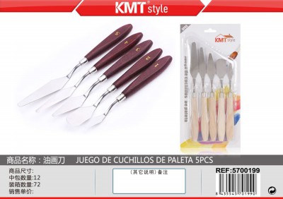 [8435545701990] SET 5 COLTELLI PER PITTURA