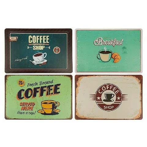 [4029811383320] SET DA TAVOLA IN POLIPROPILENE, COFFEE