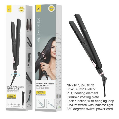 [8435606710220] FERRO PER CAPELLI, FERRO E RICCI 2 IN 1, CON FUNZI