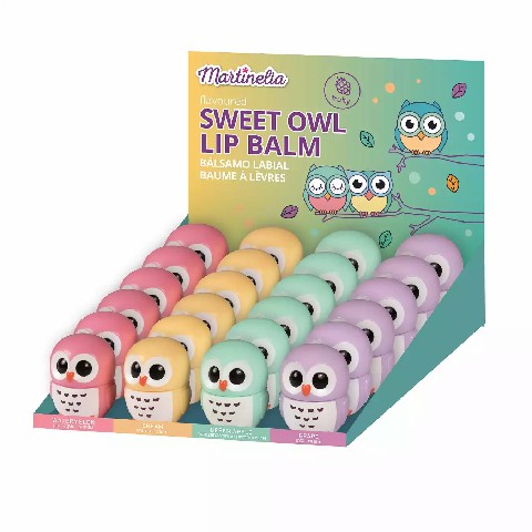 [8436025302614] MARTINELIA OWL LIP BALM (ASSORTED)