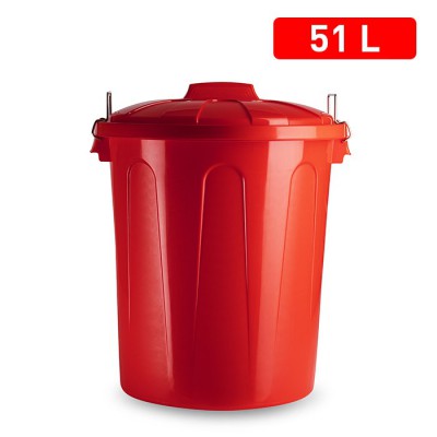 [8436552635384] BIDONE 51 L ROSSO