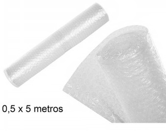 [8445255116847] RULLO INVOLUCRO A BOLLE 0.5X5M
