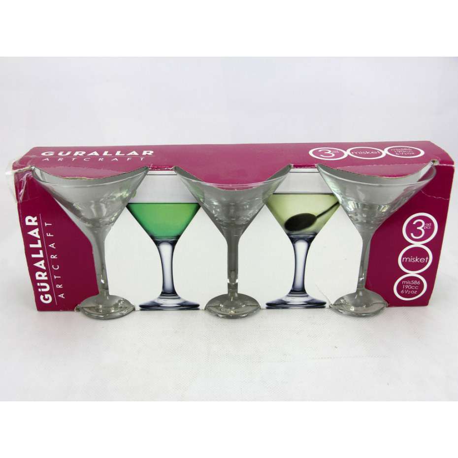 [8692952077340] CALICE COCKTAIL MIS586 175CC 14.8X10.7CM 3PZ