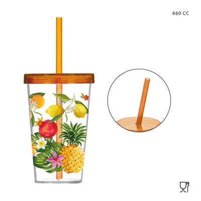 [8699038071445] BICCHIERE C/CANNUCCIA 660CC FRUTTA
