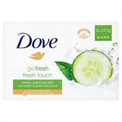 [8710447439241] DOVE SAPONE GR100X2 GO FRESH
