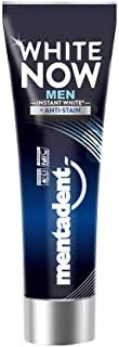 [8710522444047] MENTADENT 75ML WHITE NOW MEN SUPER PURE