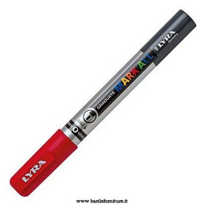 [4084900604359] LYRA GRADUATE MARK 1MM ROSSO