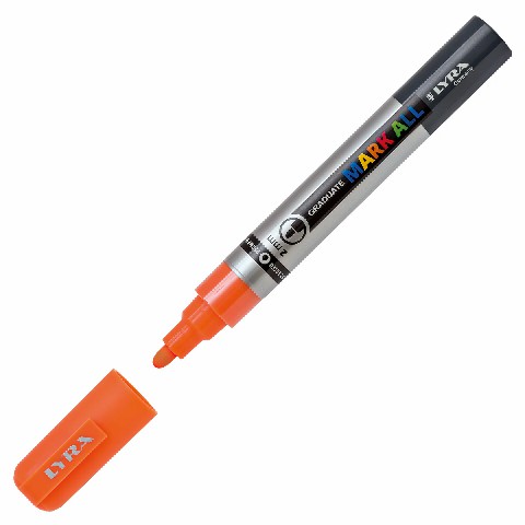 [4084900604618] LYRA GRADUATE MARK 1MM ARANCIONE FLUO