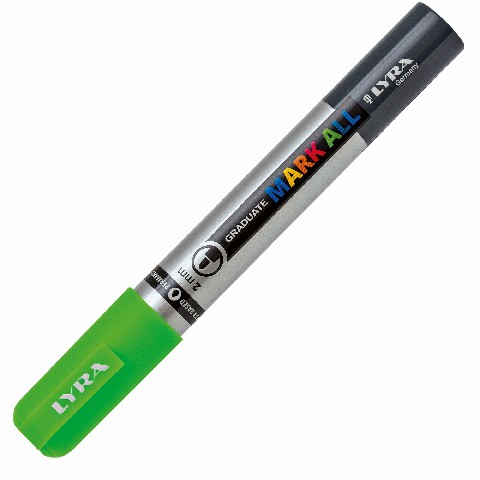 [4084900605080] LYRA GRADUATE MARK 2MM VERDE FLUO