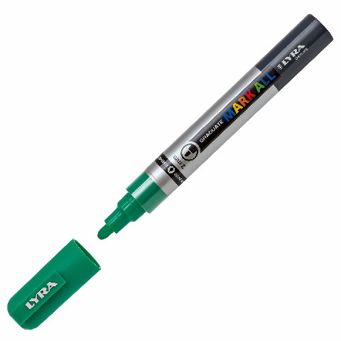 [4084900608043] LYRA GRADUATE MARK 2MM VERDE SMERALDO