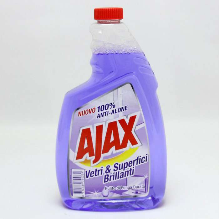 [8714789744339] AIAX SPRAY VETRI/SUP.BRILL.750ML RICARICA