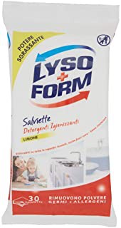 [8717163626962] LYSOFORM SALVIETTINE 30PZ LEMON