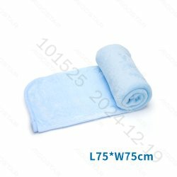 [8719138047741] COPERTA IN FLANELLA BLU,L75*W75CM,S