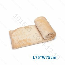 [8719138047802] COPERTA IN FLANELLA BEIGE,L75*W75CM,S