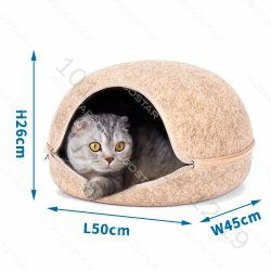 [8719138182923] BEIBEI CAT HOUSE 50*45*26CM BROWN