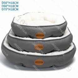 [8719138205424] SET DI 3 CUSCINI IN VELLUTO PV GRIGIO