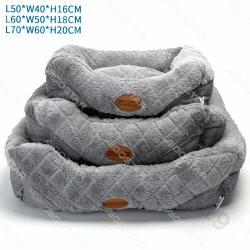 [8719138205851] SET DI 3 CUSCINI IN VELLUTO PV GRIGIO