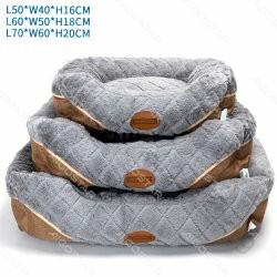 [8719138205936] SET DI 3 CUSCINI IN VELLUTO PV MARRONE
