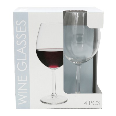 [8719202430035] SET 4 BICCHIERI DI VINO 57 CL