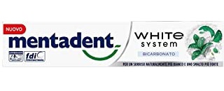 [8720181121012] MENTADENT 75ML WHITE SISTEM BICARBONATO
