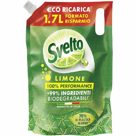 [8720182342140] SVELTO ECORICARICA 1700ML LIMONE