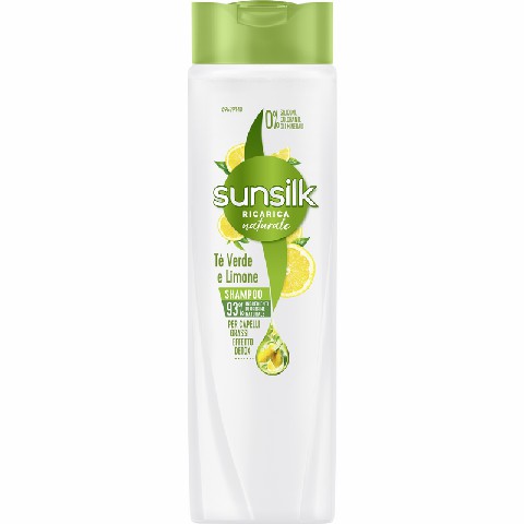 [8720182541239] SUNSILK SHAMPOO 250ML GRASSI TÈ VERDE LIMONE