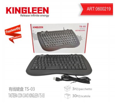 [8828006002192] KINGLEEN TASTIERA CON FILO