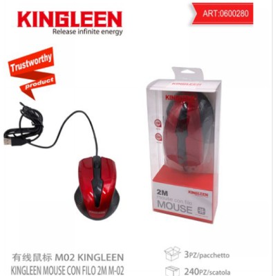 [8828006002802] KINGLEEN MOUSE CON FILO 2 M