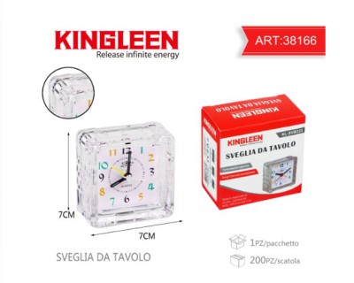 [8828009381669] SVEGLIA DA TAVOLO 7X7CM