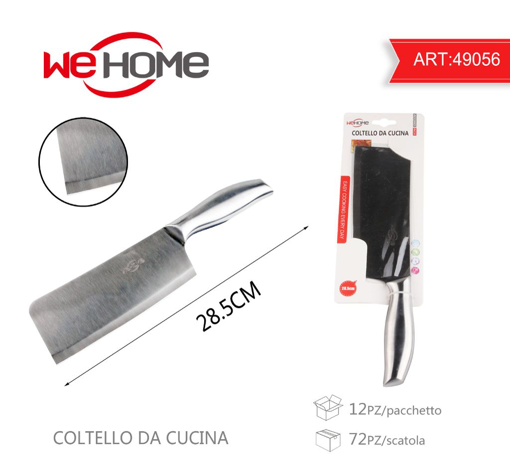 [8828009490569] COLTELLO MANNAIA DA CUCINA 28,5CM
