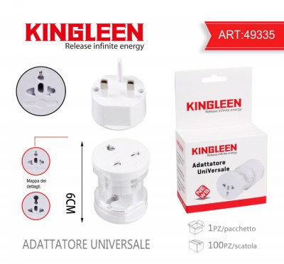 [8828009493355] ADATTATORE UNIVERSALE